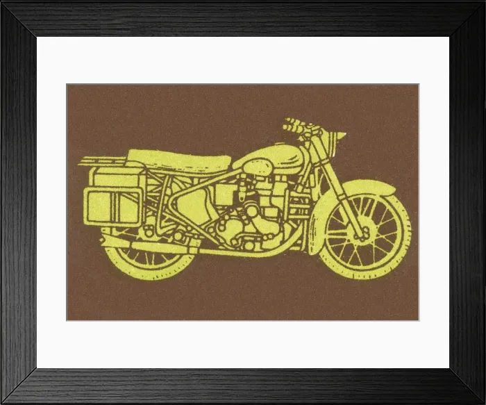 Framed Print : Motorcycle Framed Print : Motorcycle