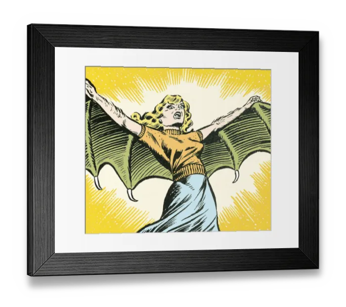 Framed Print : Monster woman Framed Print : Monster woman