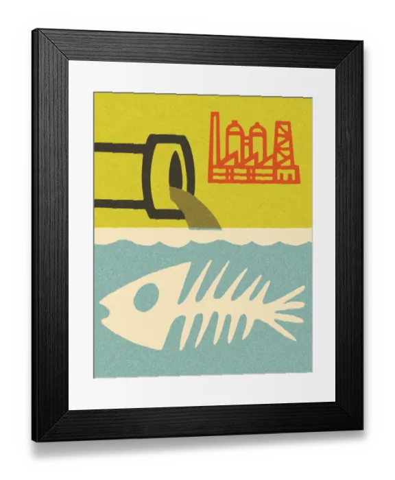 Framed Print : Deadly Pollution Framed Print : Deadly Pollution