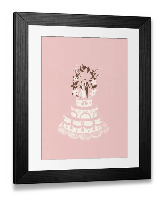 Framed Print : Wedding cake Framed Print : Wedding cake