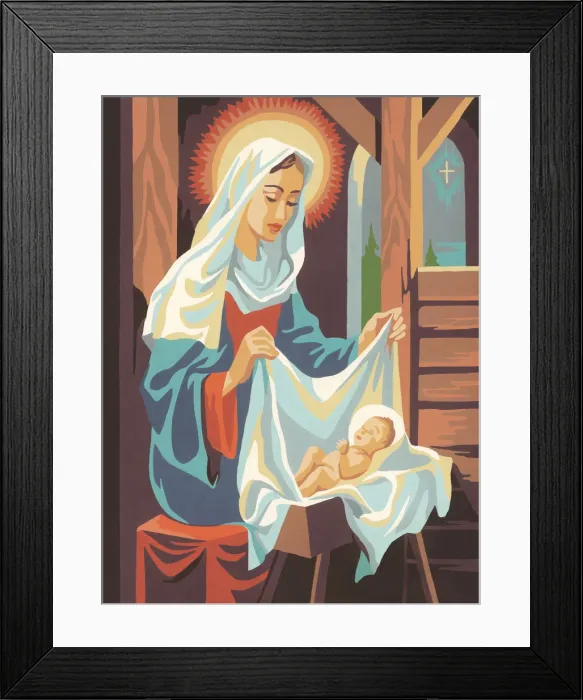 Framed Print : Mary and Jesus Framed Print : Mary and Jesus