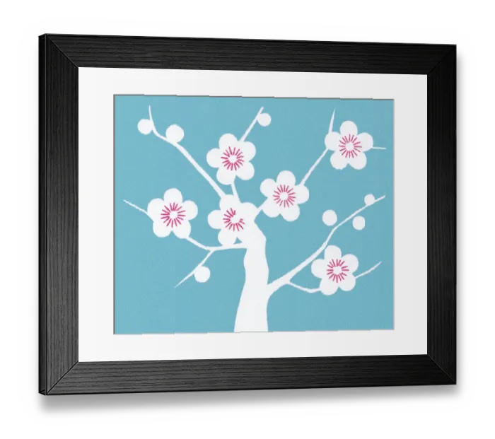 Framed Print : Cherry Blossoms on Tree Framed Print : Cherry Blossoms on Tree