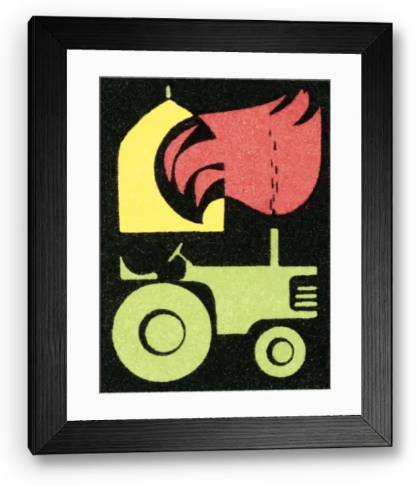 Framed Print : Tractor. http: / / csaimages.com / images / istockprofile / csa_vector_dsp.jpg Framed Print : Tractor. http: / / csaimages.com / images / istockprofile / csa_vector_dsp.jpg