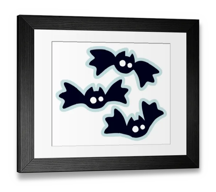 Framed Print : Bats. http: / / csaimages.com / images / istockprofile / csa_vector_dsp.jpg Framed Print : Bats. http: / / csaimages.com / images / istockprofile / csa_vector_dsp.jpg