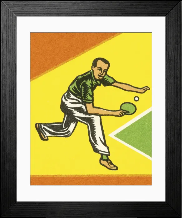 Framed Print : Table Tennis Framed Print : Table Tennis