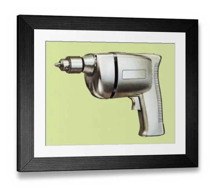 Framed Print : Drill. http: /  / csaimages.com / images / istockprofile / csa_vector_dsp.jpg