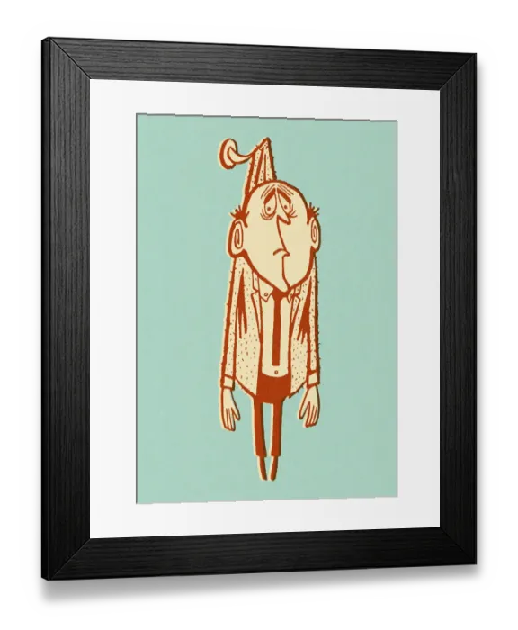 Framed Print : Man on the Hook Framed Print : Man on the Hook