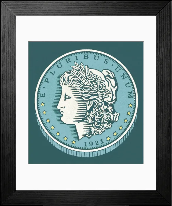 Framed Print : Old Coin. http: / / csaimages.com / images / istockprofile / csa_vector_dsp.jpg Framed Print : Old Coin. http: / / csaimages.com / images / istockprofile / csa_vector_dsp.jpg
