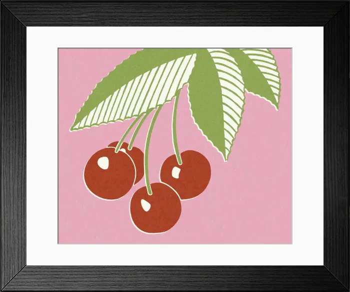 Framed Print : Cherries. http: / / csaimages.com / images / istockprofile / csa_vector_dsp.jpg Framed Print : Cherries. http: / / csaimages.com / images / istockprofile / csa_vector_dsp.jpg