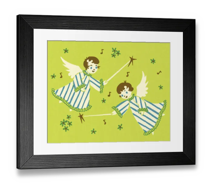 Framed Print : Two Angels Framed Print : Two Angels