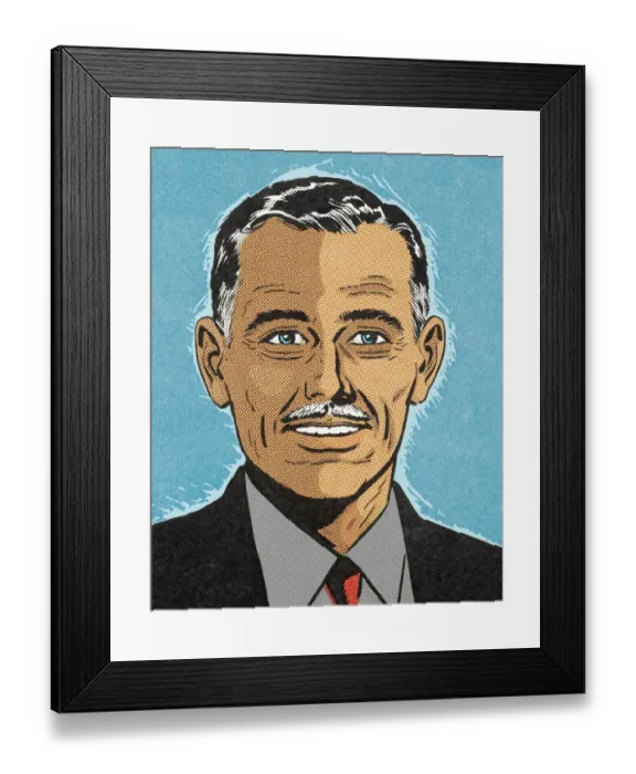 Framed Print : Businessman Framed Print : Businessman