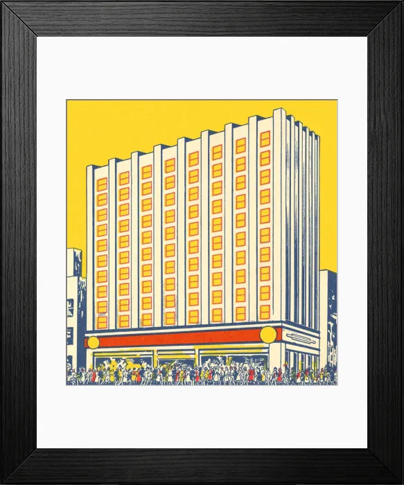 Framed Print : High Rise Building Framed Print : High Rise Building