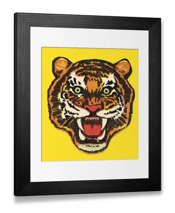 Framed Print : Tiger. http: / / csaimages.com / images / istockprofile / csa_vector_dsp.jpg Framed Print : Tiger. http: / / csaimages.com / images / istockprofile / csa_vector_dsp.jpg