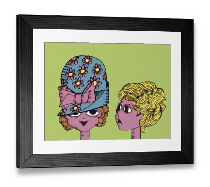 Framed Print : Two Women. http: / / csaimages.com / images / istockprofile / csa_vector_dsp.jpg Framed Print : Two Women. http: / / csaimages.com / images / istockprofile / csa_vector_dsp.jpg