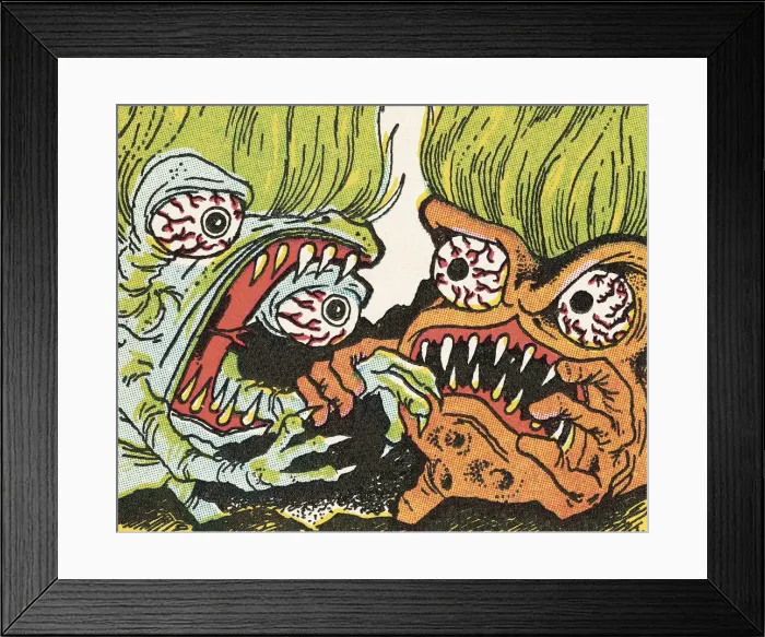 Framed Print : Two Ugly Creatures Framed Print : Two Ugly Creatures