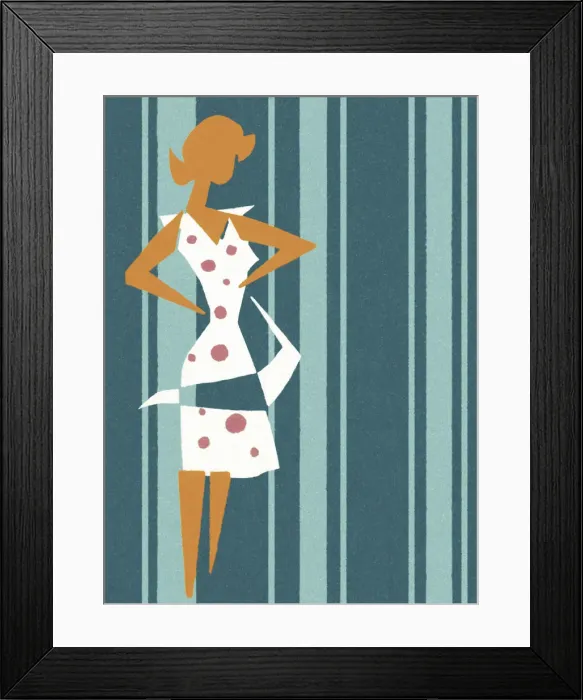 Framed Print : Stylish Woman Framed Print : Stylish Woman
