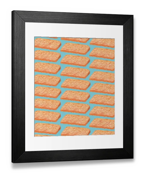 Framed Print : Meat Patties Framed Print : Meat Patties