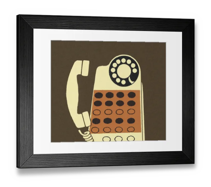 Framed Print : Telephone. http: / / csaimages.com / images / istockprofile / csa_vector_dsp.jpg Framed Print : Telephone. http: / / csaimages.com / images / istockprofile / csa_vector_dsp.jpg
