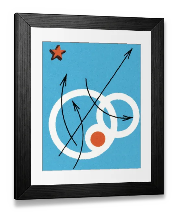 Framed Print : Abstract pattern Framed Print : Abstract pattern