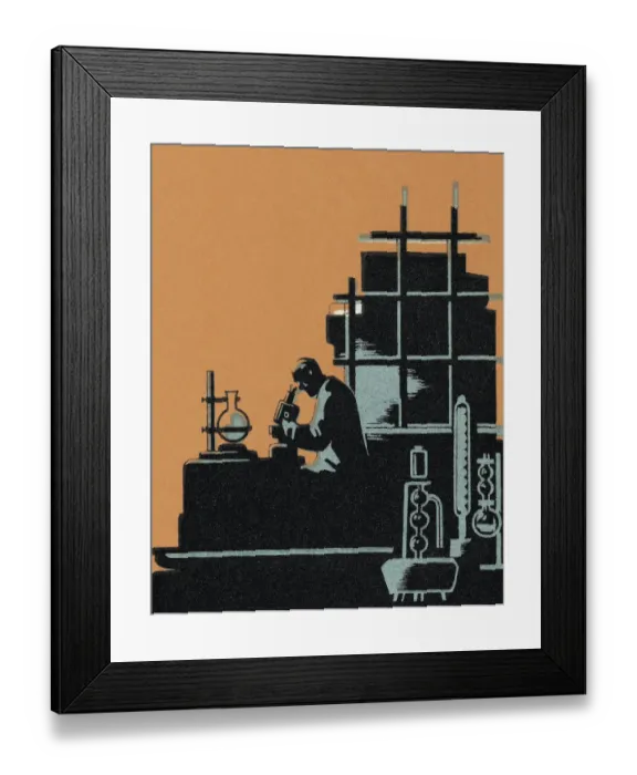 Framed Print : Science Laboratory Framed Print : Science Laboratory