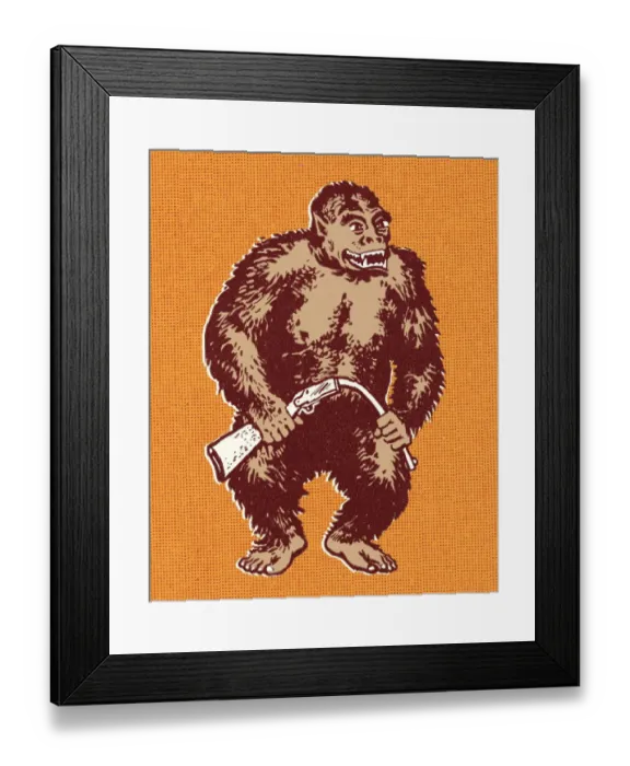 Framed Print : Ape. http: / / csaimages.com / images / istockprofile / csa_vector_dsp.jpg Framed Print : Ape. http: / / csaimages.com / images / istockprofile / csa_vector_dsp.jpg