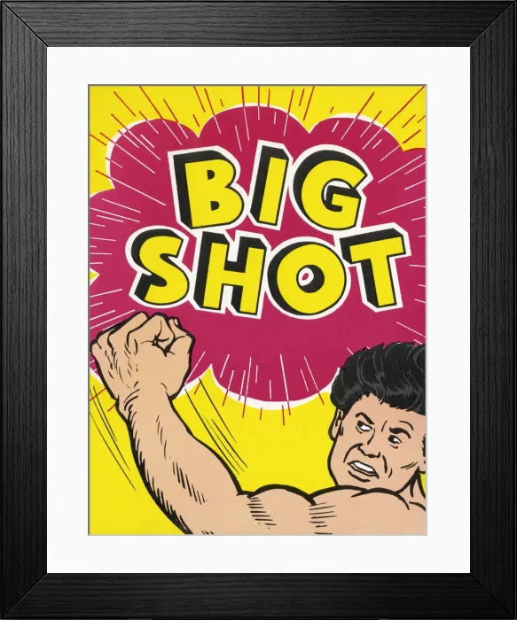 Framed Print : Big Shot Punch Framed Print : Big Shot Punch