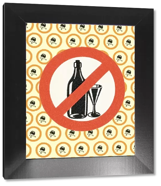 No wine drinking