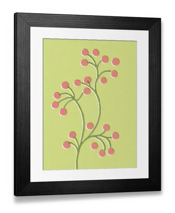 Framed Print : Berries on Branches Framed Print : Berries on Branches