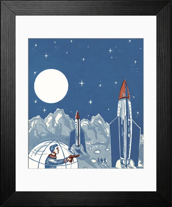 Framed Print : Outer Space Framed Print : Outer Space