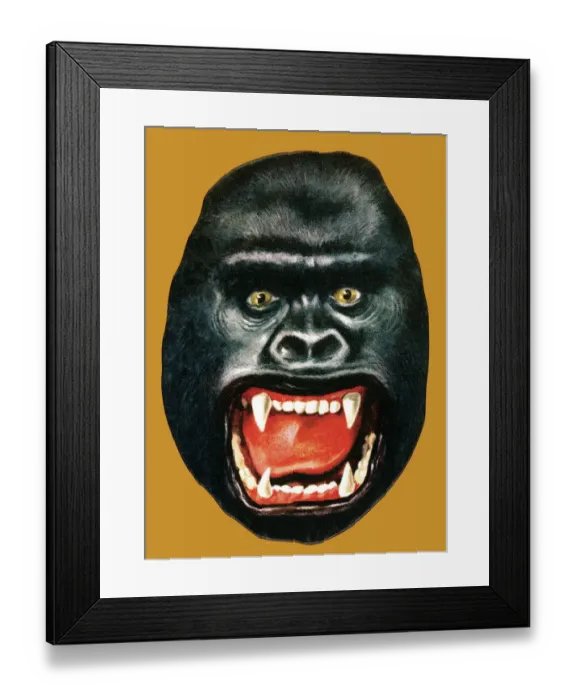 Framed Print : Gorilla. http: /  / csaimages.com / images / istockprofile / csa_vector_dsp.jpg