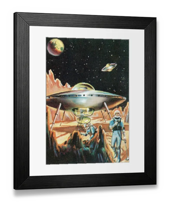 Framed Print : Spaceship. http: / / csaimages.com / images / istockprofile / csa_vector_dsp.jpg Framed Print : Spaceship. http: / / csaimages.com / images / istockprofile / csa_vector_dsp.jpg