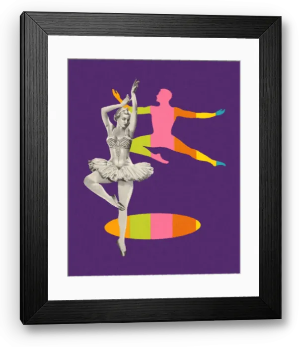 Framed Print : Two Dancers Framed Print : Two Dancers