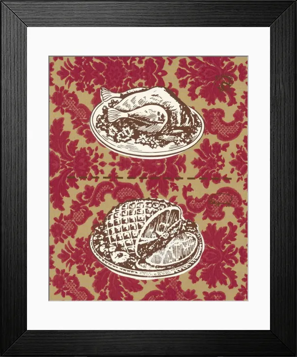 Framed Print : Holiday meats Framed Print : Holiday meats