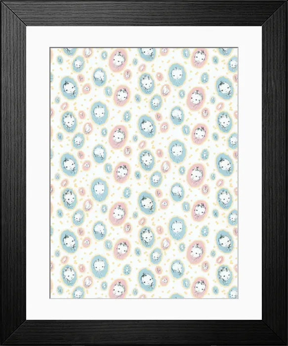 Framed Print : Baby pattern Framed Print : Baby pattern