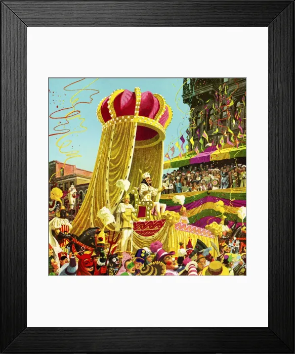 Framed Print : Carnival Parade Framed Print : Carnival Parade