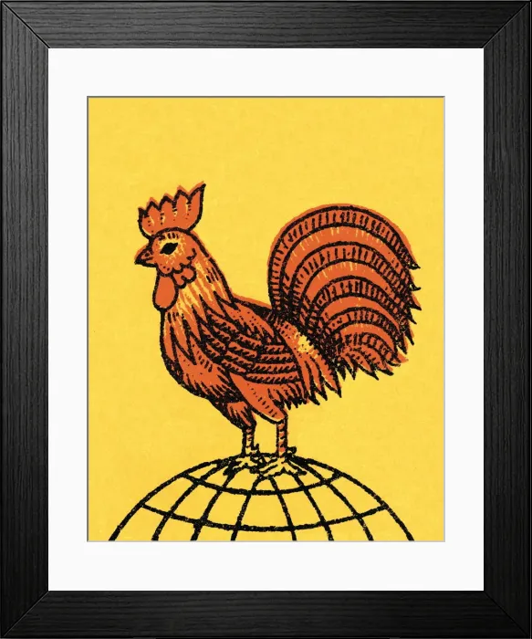 Framed Print : Rooster. http: / / csaimages.com / images / istockprofile / csa_vector_dsp.jpg Framed Print : Rooster. http: / / csaimages.com / images / istockprofile / csa_vector_dsp.jpg