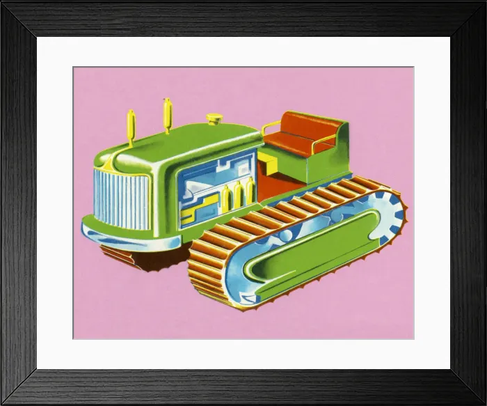 Framed Print : Earth Moving Equipment Framed Print : Earth Moving Equipment