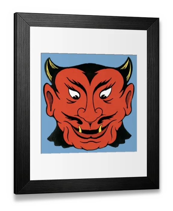 Framed Print : Devil. http: / / csaimages.com / images / istockprofile / csa_vector_dsp.jpg Framed Print : Devil. http: / / csaimages.com / images / istockprofile / csa_vector_dsp.jpg