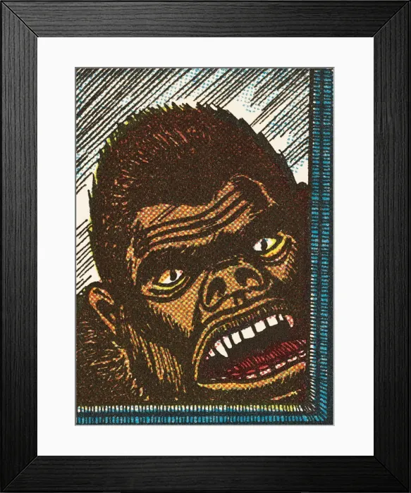 Framed Print : Gorilla. http: / / csaimages.com / images / istockprofile / csa_vector_dsp.jpg Framed Print : Gorilla. http: / / csaimages.com / images / istockprofile / csa_vector_dsp.jpg