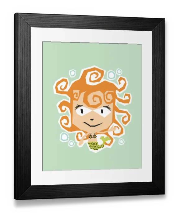 Framed Print : Mermaid. http: /  / csaimages.com / images / istockprofile / csa_vector_dsp.jpg