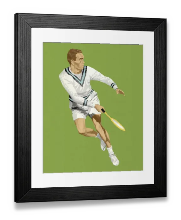 Framed Print : Tennis Player Framed Print : Tennis Player