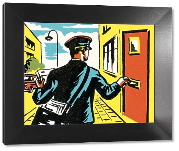 Mailman. http: /  / csaimages.com / images / istockprofile / csa_vector_dsp.jpg