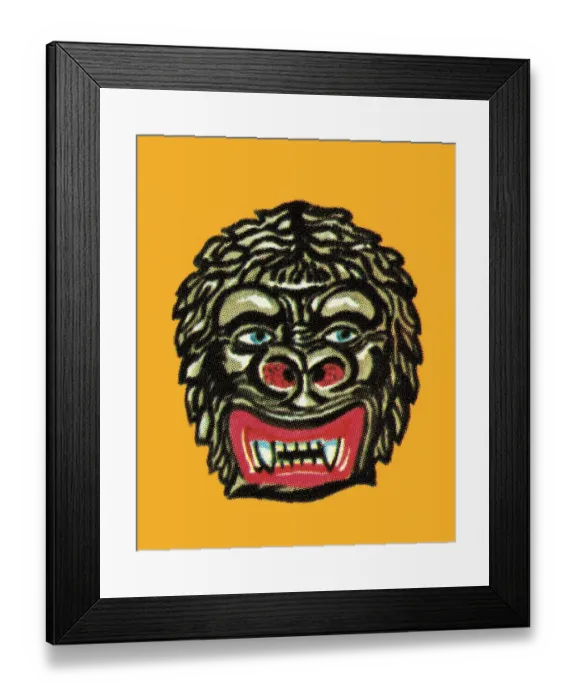 Framed Print : Mask. http: /  / csaimages.com / images / istockprofile / csa_vector_dsp.jpg
