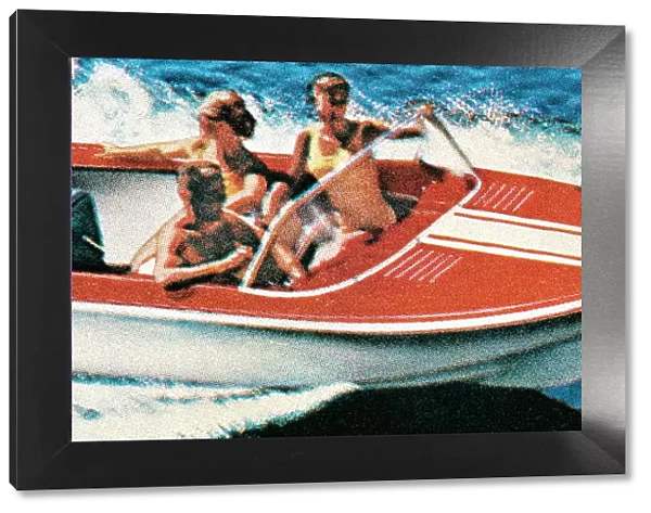 Speedboat. http: /  / csaimages.com / images / istockprofile / csa_vector_dsp.jpg