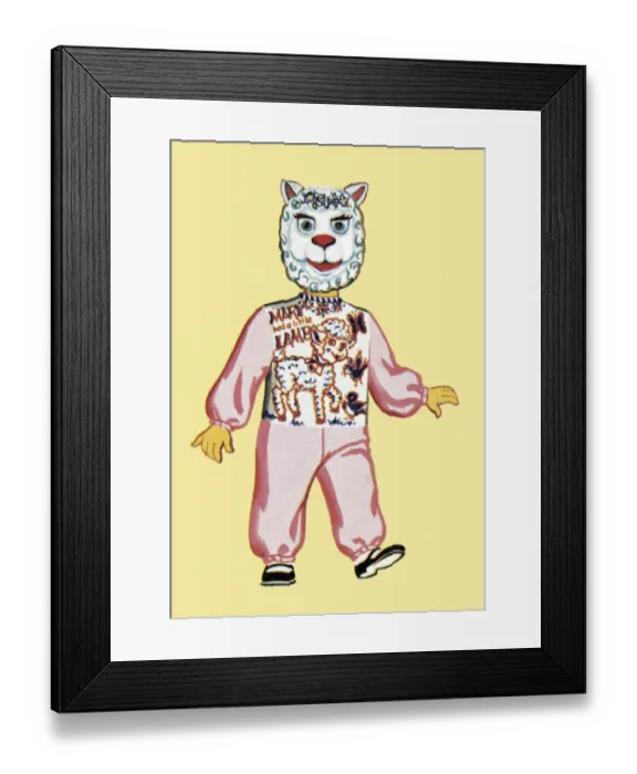 Framed Print : Lamb costume Framed Print : Lamb costume
