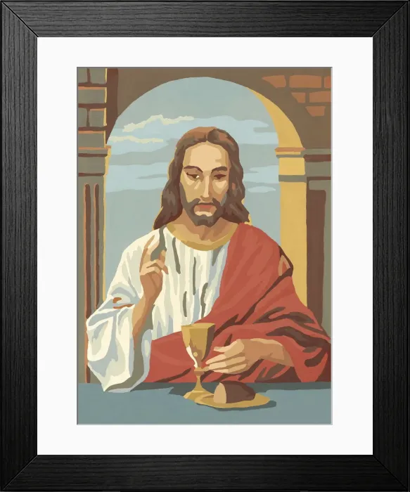 Framed Print : The Last Supper Framed Print : The Last Supper