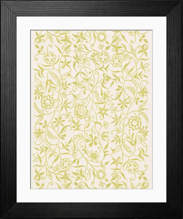Framed Print : Floral Pattern Framed Print : Floral Pattern