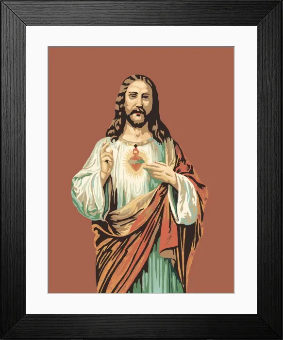 Framed Print : Sacred Heart Framed Print : Sacred Heart