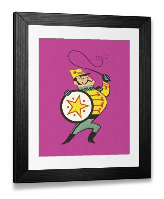Framed Print : Circus Ringmaster Framed Print : Circus Ringmaster