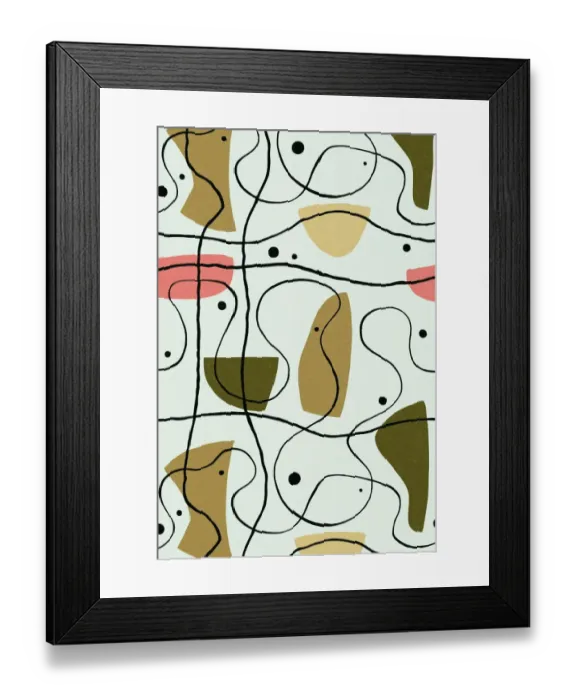 Framed Print : Line pattern Framed Print : Line pattern